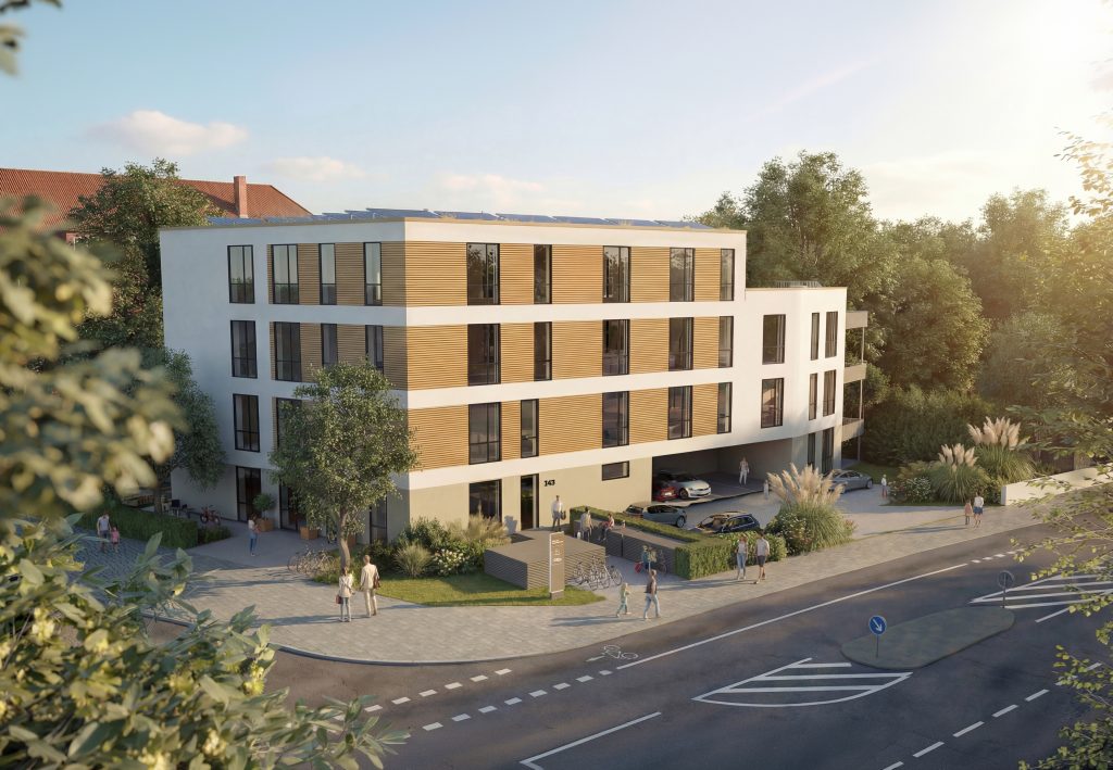 Neubau einer KITA sowie einer Intensivpflege Wohngruppe